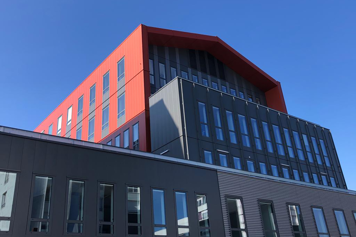 NEW WORK - Siège régional d'Orange quartier Haluchère Nantes